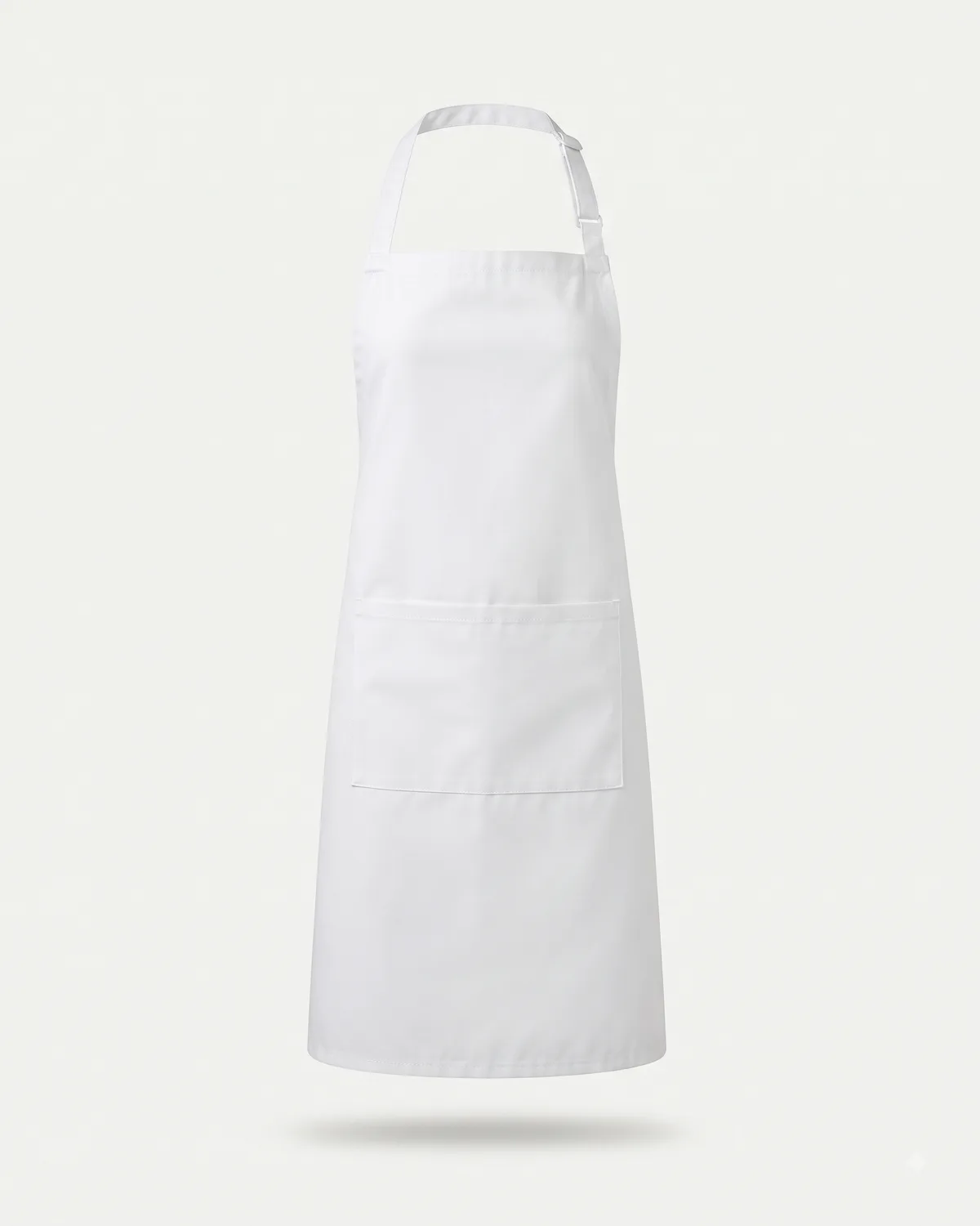 Long apron, made by Uniform Corner