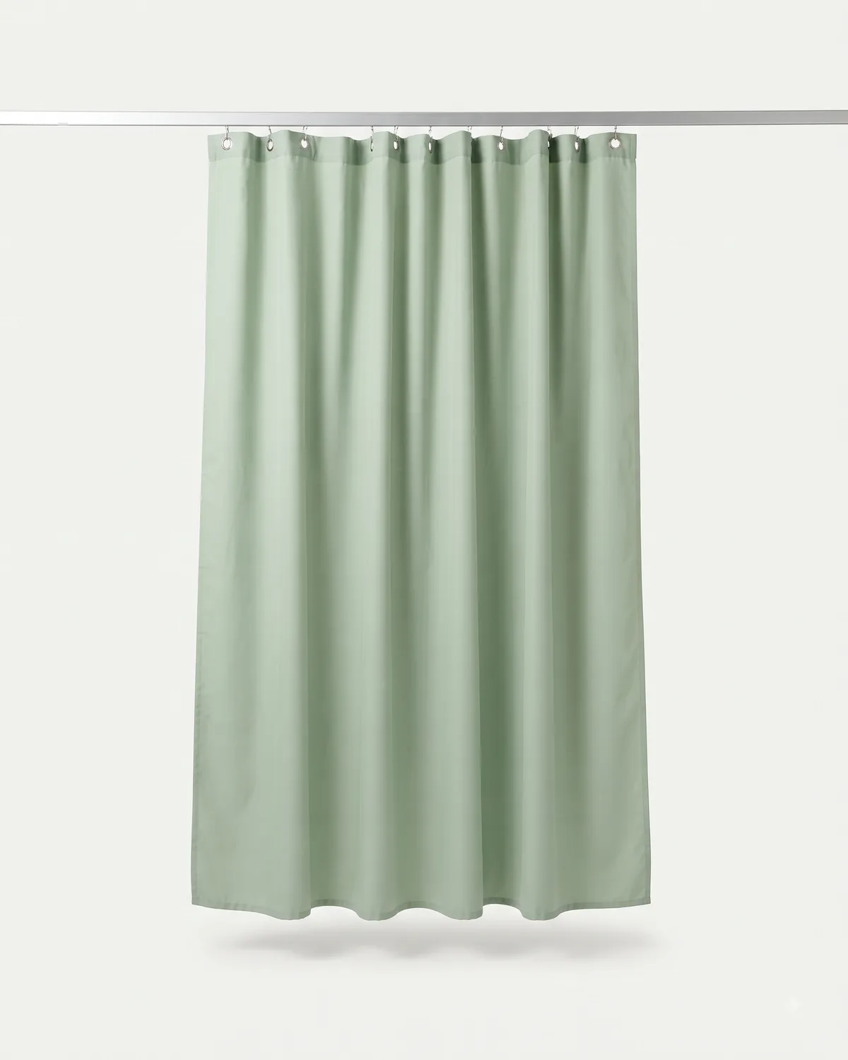 Cubicle and window curtain, made by Uniform Corner