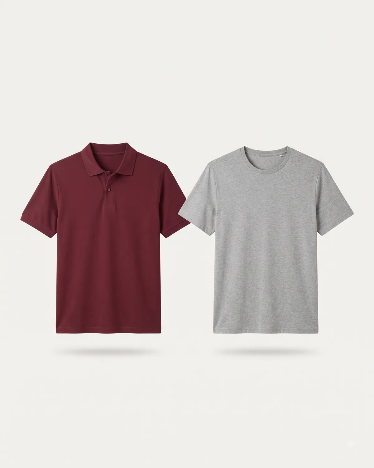 Polo and round-neck t-shirts, made by Uniform Corner