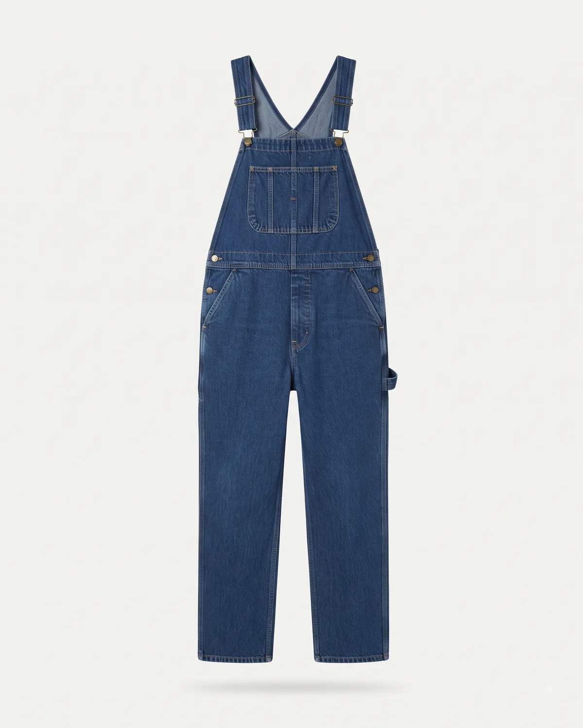 Bib overall (dungaree), made by Uniform Corner
