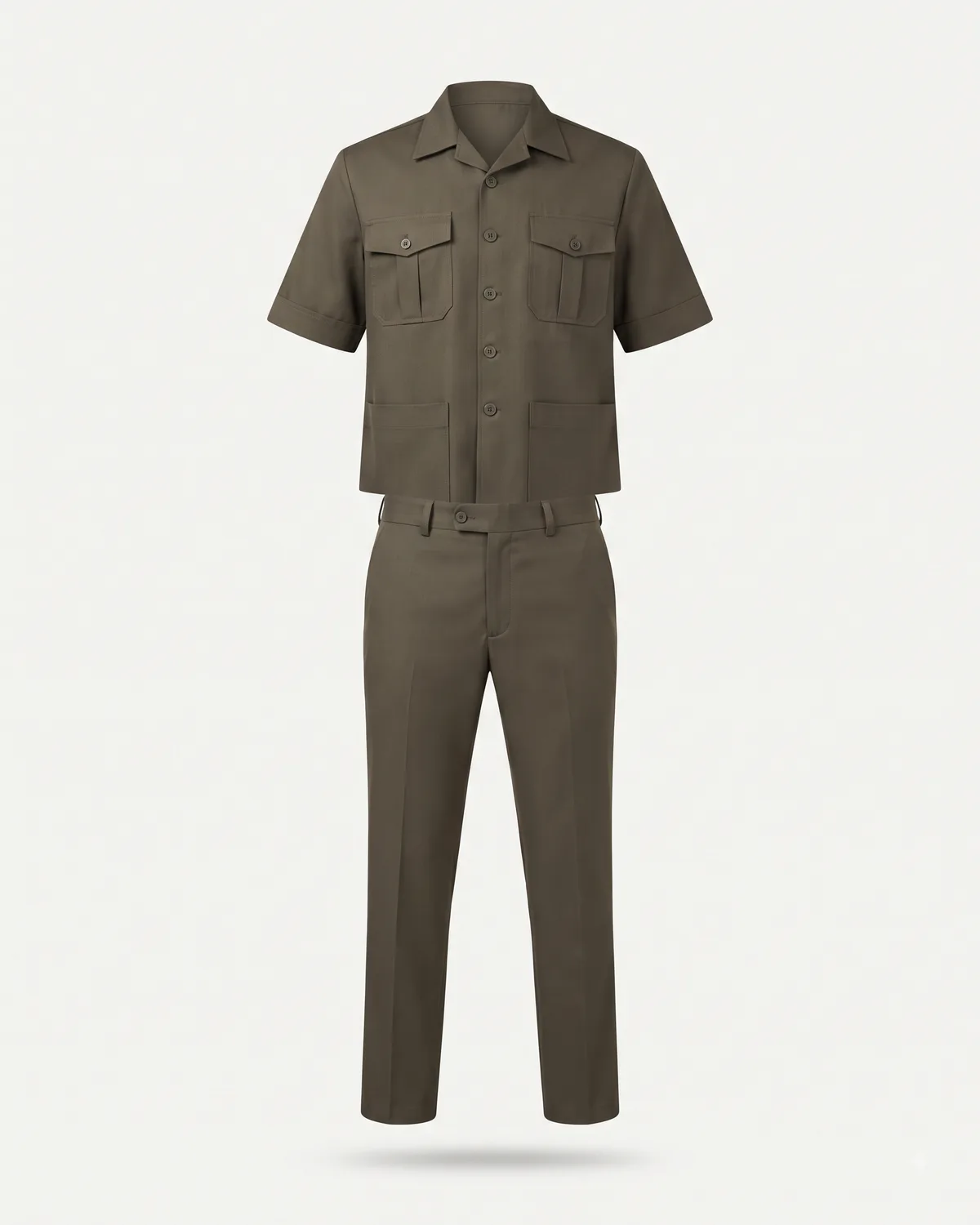 Safari suit, made by Uniform Corner